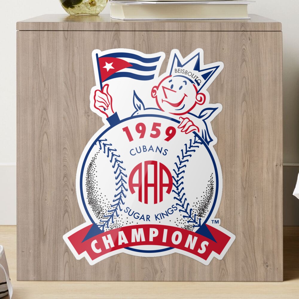 Havana Sugar Kings 1959 AAA World Champions Logo Sticker for Sale by  alhern67