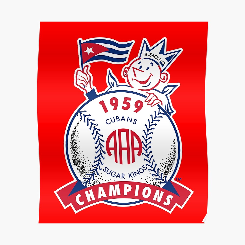 Cuba Béisbol — A 1950's Havana Sugar Kings decal. The Sugar Kings