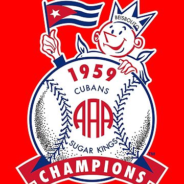 Defunct - Havana Sugar Kings Baseball - Cuba - Sticker