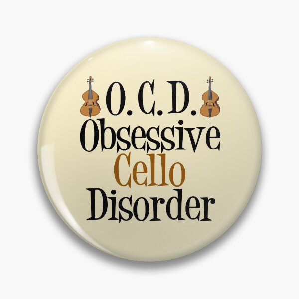 Item preview, Obsessive Cello Disorder designed and sold by Epic Love Designs.
