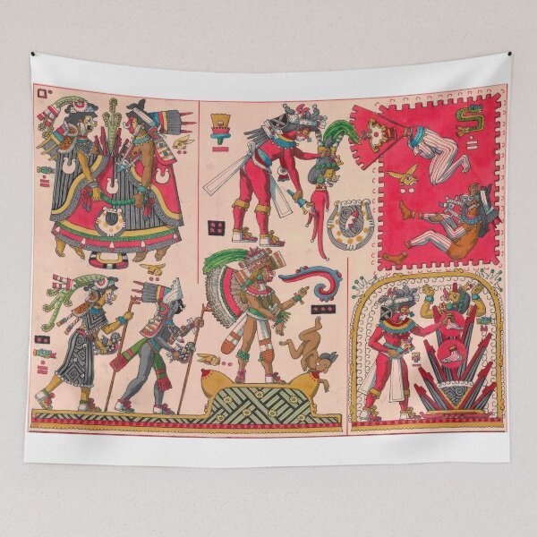 Item preview, The Creation of Maguey, Mayahuel and Patecatl designed and sold by CorazonMexica.