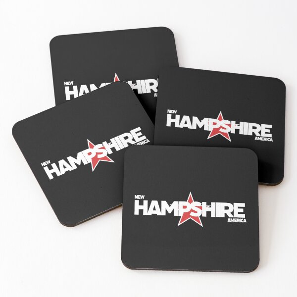 Item preview, New Hampshire - America including Red Star Background designed and sold by agsduy.