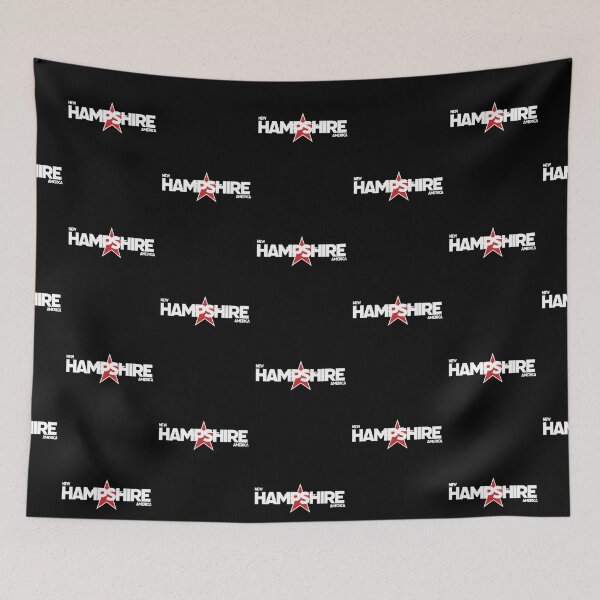 Item preview, New Hampshire - America including Red Star Background designed and sold by agsduy.