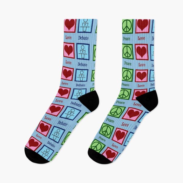 Item preview, Peace Love Debate Team designed and sold by Epic Love Designs.