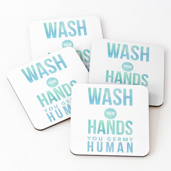 Item preview, Wash Your Hands You Germy Human -RYBL designed and sold by Funkymask.