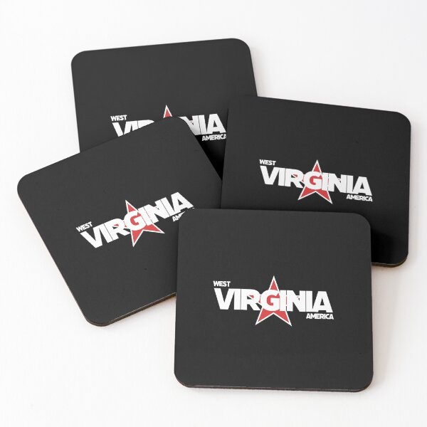Item preview, West Virginia - America including Red Star Background designed and sold by agsduy.