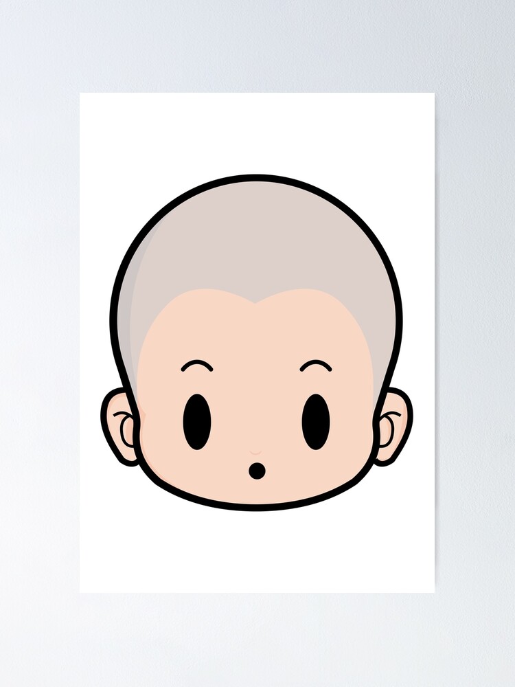 Poster Cara De Nino De Dibujos Animados Sorprendido De Fjverdesoto Redbubble