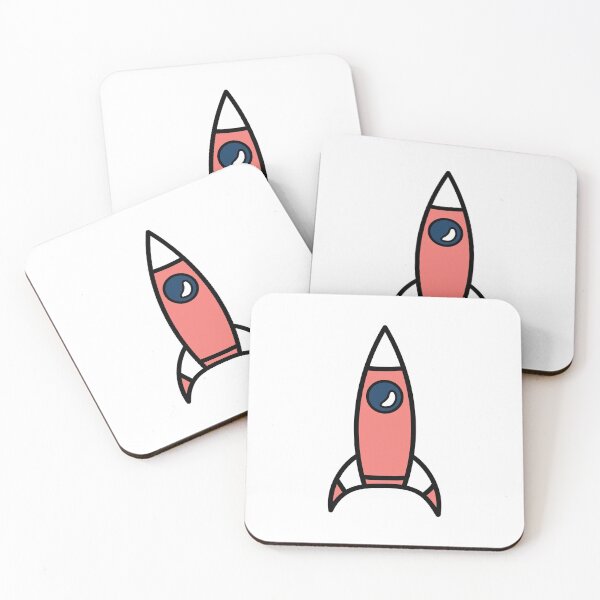 Item preview, Rocket Ship Illustration designed and sold by cobyc10916.