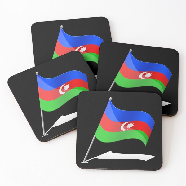 Item preview, Azerbaijan flag waving designed and sold by Seb-Sk93.