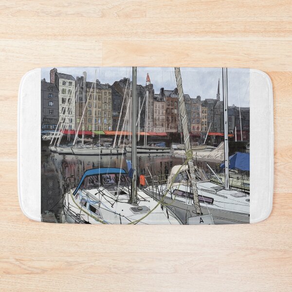 Item preview, Honfleur France harbor  designed and sold by GunnerStudios.