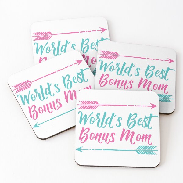 Item preview, World's Best Bonus Mom designed and sold by Epic Love Designs.
