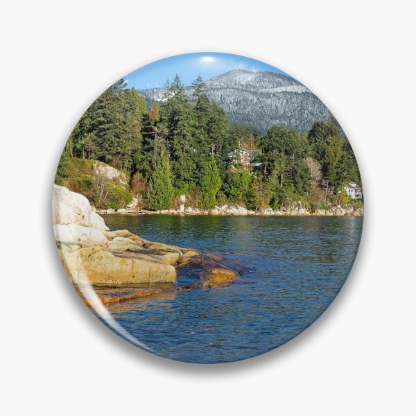 Item preview, Shore of the northern sea against the backdrop of a mountain ridge designed and sold by AlexLyubar.