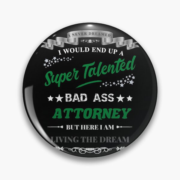 Item preview, Super Talented Attorney - Green designed and sold by ryanwfraser.