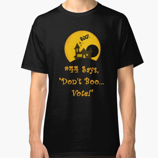 Promoting Voter Registration Halloween Fun and College Students Classic T-Shirt