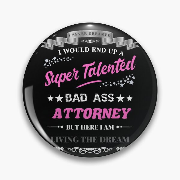 Item preview, Super Talented Attorney - Pink designed and sold by ryanwfraser.
