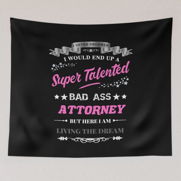 Item preview, Super Talented Attorney - Pink designed and sold by ryanwfraser.
