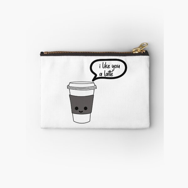 Item preview, "i like you a latte" funny illustration designed and sold by cobyc10916.