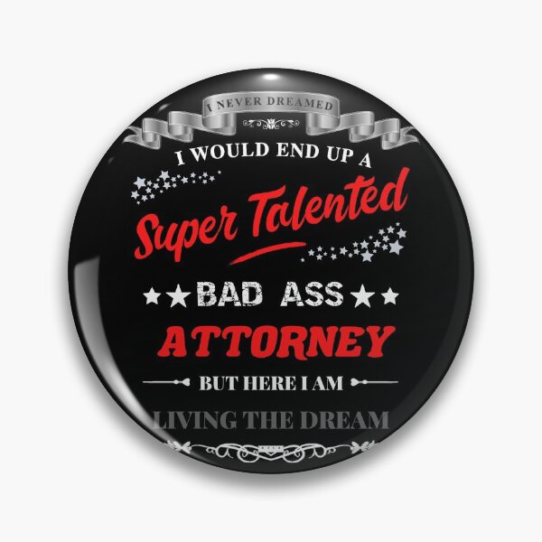 Item preview, Super Talented Attorney - Red designed and sold by ryanwfraser.