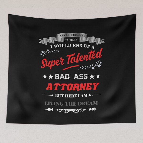 Item preview, Super Talented Attorney - Red designed and sold by ryanwfraser.