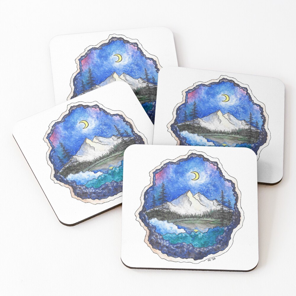 Item preview, Coasters (Set of 4) designed and sold by MythrosStudios.
