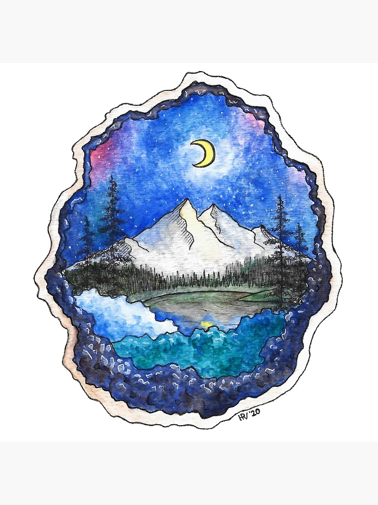 Thumbnail 4 of 4, Clock, Geode designed and sold by MythrosStudios.