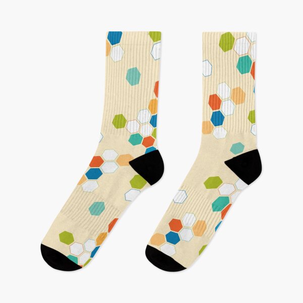 Item preview, Hexagons in Spring/Summer Colors designed and sold by Amy VanMeter.