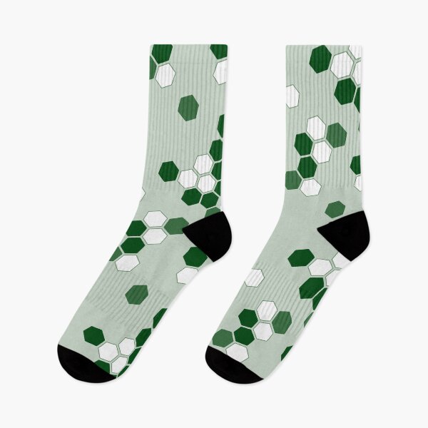 Item preview, Hexagons in Green designed and sold by Amy VanMeter.