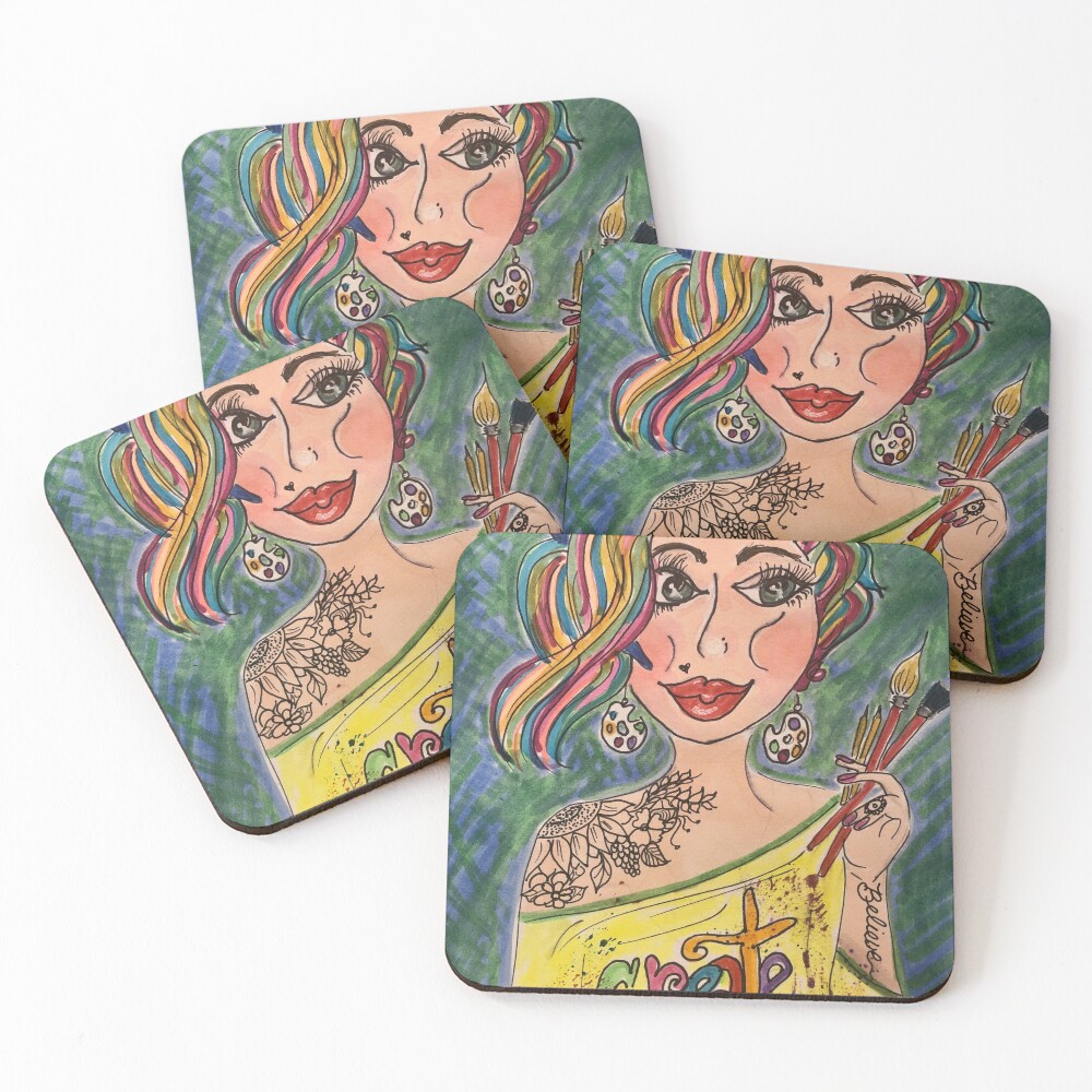 Item preview, Coasters (Set of 4) designed and sold by JewellM.