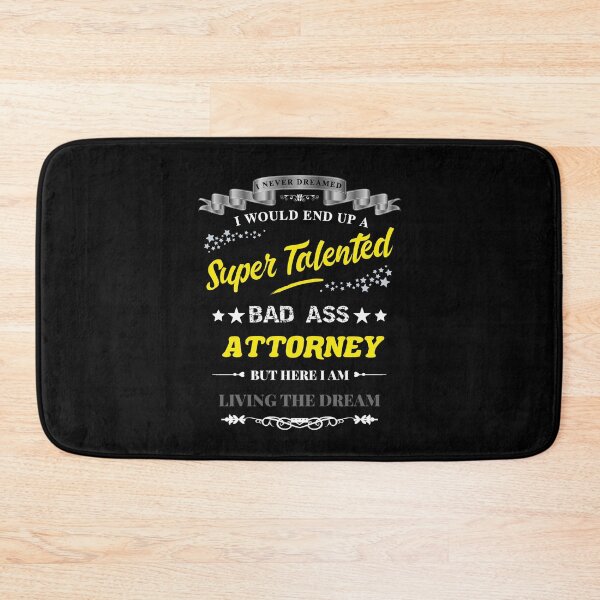Item preview, Super Talented Attorney - Yellow designed and sold by ryanwfraser.