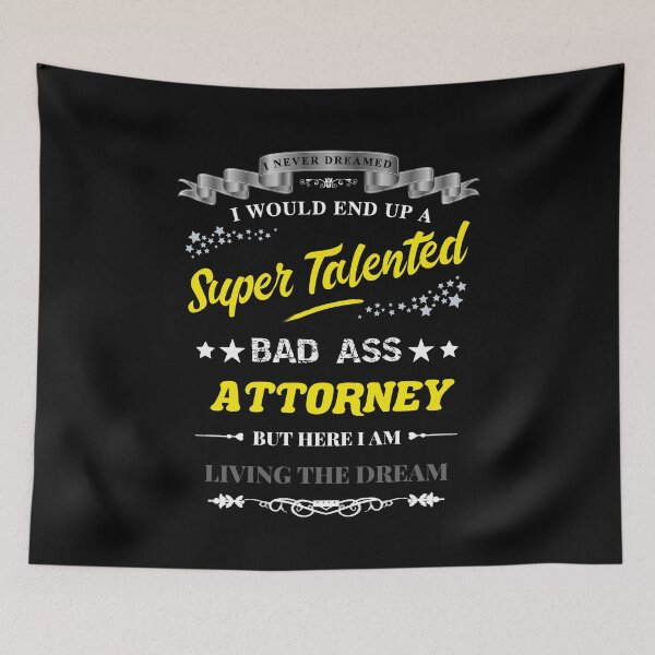 Item preview, Super Talented Attorney - Yellow designed and sold by ryanwfraser.