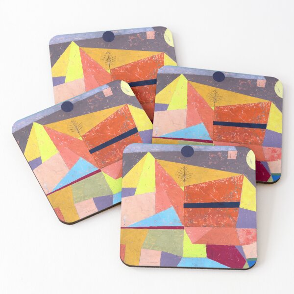 Item preview, Paul Klee Swiss Heitere Gebirgslandschaft Joyful Mountain Landscape designed and sold by digitalvintage.