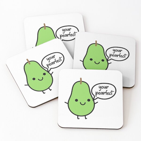 Item preview, Pear "Your Pearfect' Illustration designed and sold by cobyc10916.