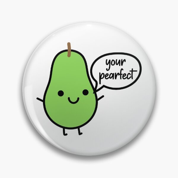 Item preview, Pear "Your Pearfect' Illustration designed and sold by cobyc10916.