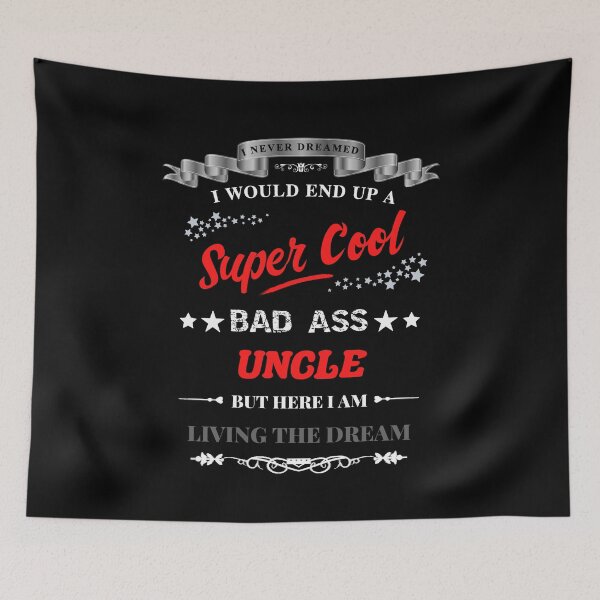 Item preview, Super Cool Uncle - Red designed and sold by ryanwfraser.