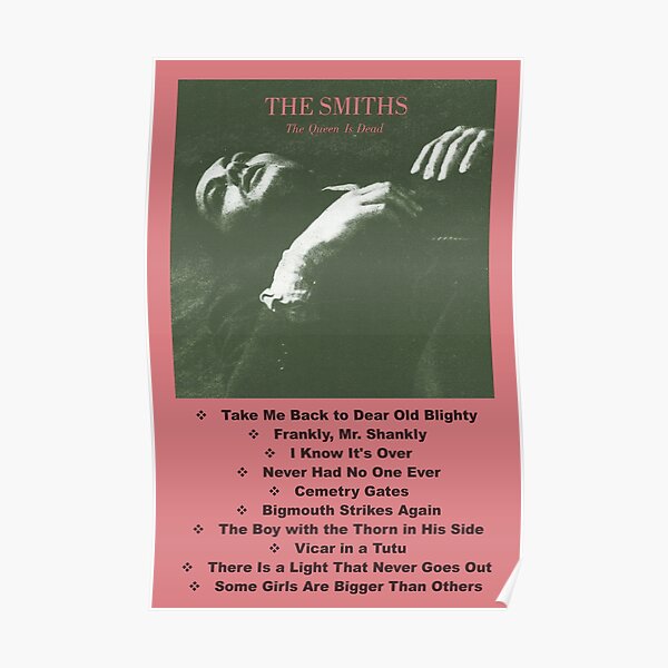 God Save The Queen Album Design Track List Shirt Sticker camiseta Póster