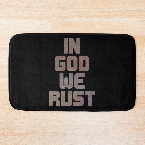Item preview, In God We Rust Lettering designed and sold by Urban-Lettering.