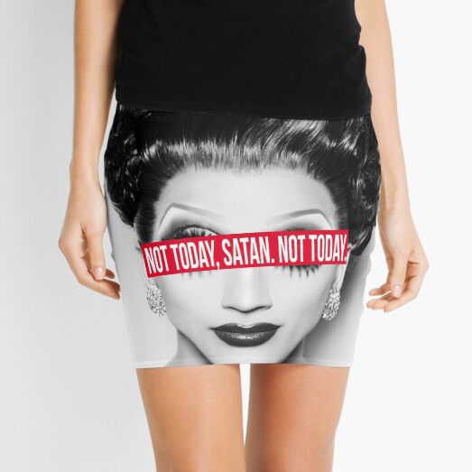 Not today, Satan. Not today. Mini Skirt