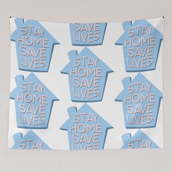 Item preview, Stay home save lives designed and sold by portokalis.