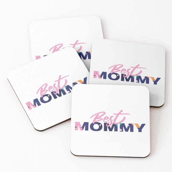 Item preview, Colorful pattern quote. Best mommy. designed and sold by Happy-Donut.
