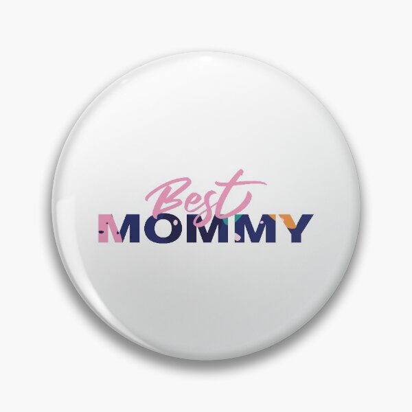 Item preview, Colorful pattern quote. Best mommy. designed and sold by Happy-Donut.