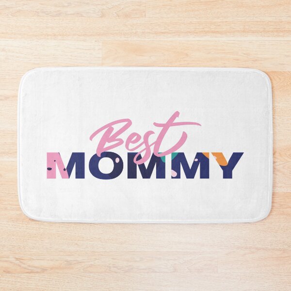 Item preview, Colorful pattern quote. Best mommy. designed and sold by Happy-Donut.