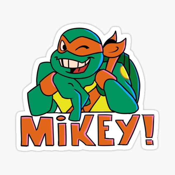 Rottmnt Mikey Stickers for Sale | Redbubble