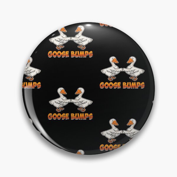 Item preview, Cute & Funny Goose Bumps Goosebumps Animal Pun Tile Pattern designed and sold by perfectpresents.