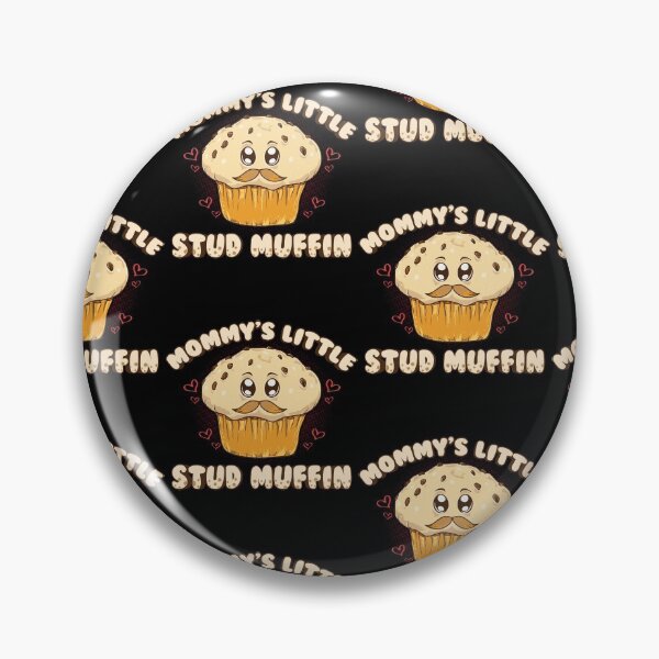 Item preview, Adorable Mommy's Little Stud Muffin Young Son Pun Tile Pattern designed and sold by perfectpresents.