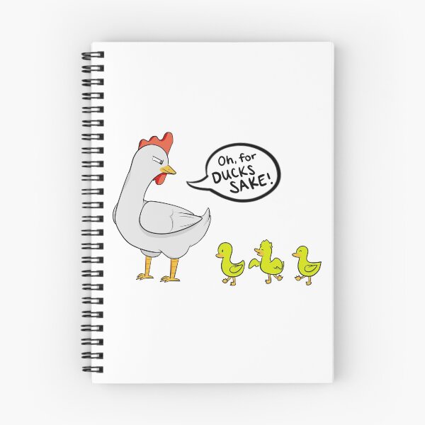 Item preview, "Oh, For Ducks Sake!" Annoyed Chicken designed and sold by Lynn-Z.