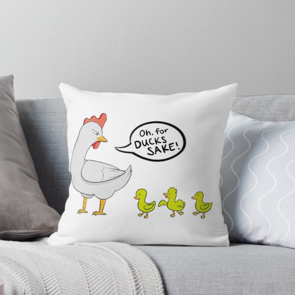Item preview, "Oh, For Ducks Sake!" Annoyed Chicken designed and sold by Lynn-Z.