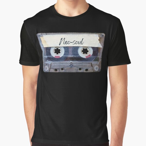 Best of Neo Soul Music Songs Style Cassette Old School Graphic T-Shirt