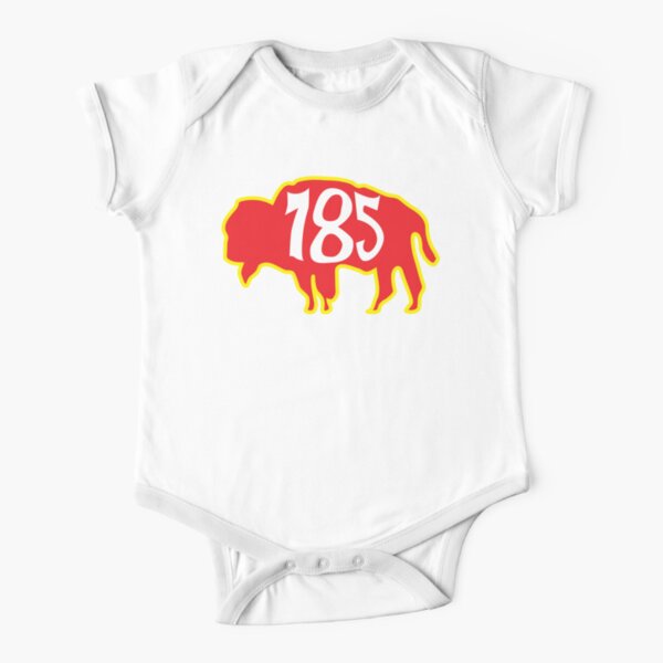 Hand Drawn Kansas Buffalo 785 Black Gold Baby One Piece By Itsrturn Redbubble