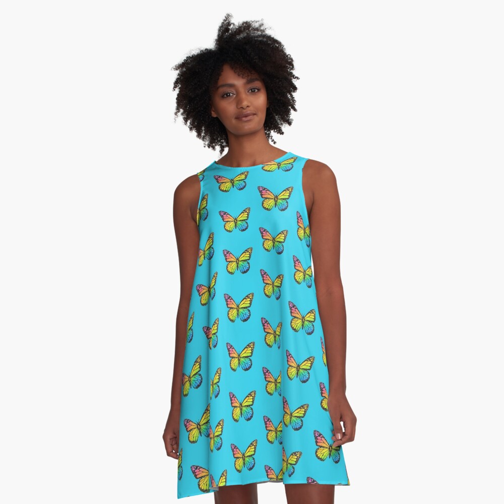 Item preview, A-Line Dress designed and sold by discostickers.