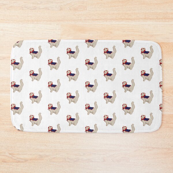 Item preview, Cute Vampire Cat Halloween Funny Vampire-Kitty Tile Pattern designed and sold by perfectpresents.